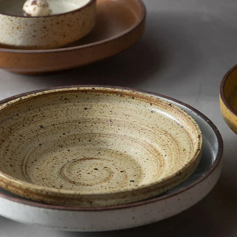 Decorbites™ Round Plates uncategorized / needs cleanup with nature-inspired artwork - product view 5
