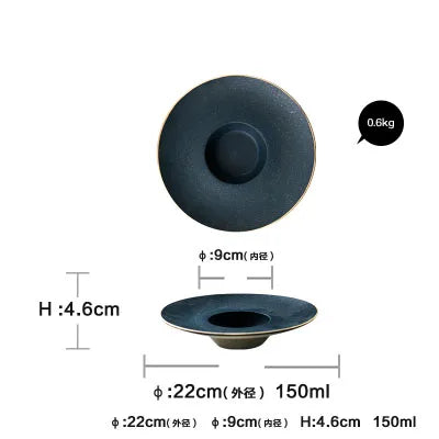 Decorbites™ Dinner Plate uncategorized / needs cleanup with nature-inspired artwork - product view 8