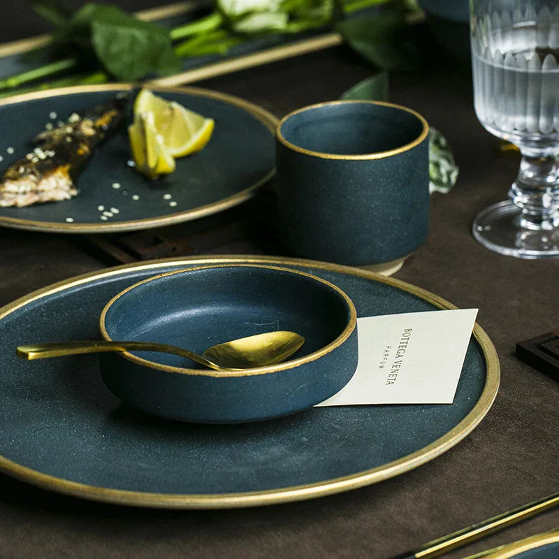 Decorbites™ Western Dinnerware Set uncategorized / needs cleanup with nature-inspired artwork - product view 5