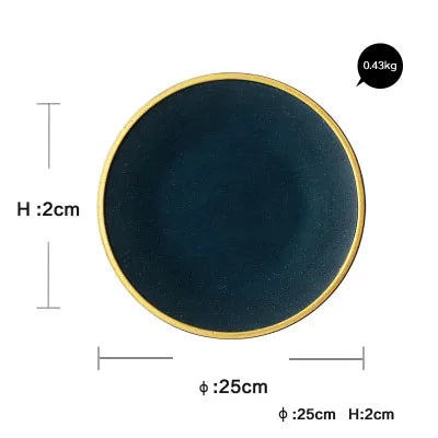 Decorbites™ Dinner Plate uncategorized / needs cleanup with nature-inspired artwork - product view 6