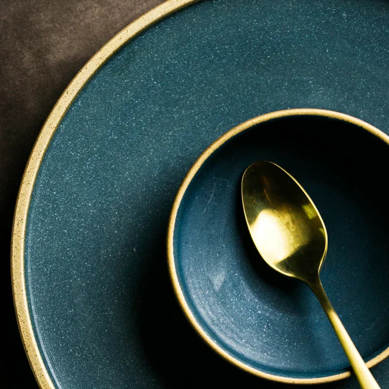 Decorbites™ Dinner Plate uncategorized / needs cleanup with nature-inspired artwork - product view 4