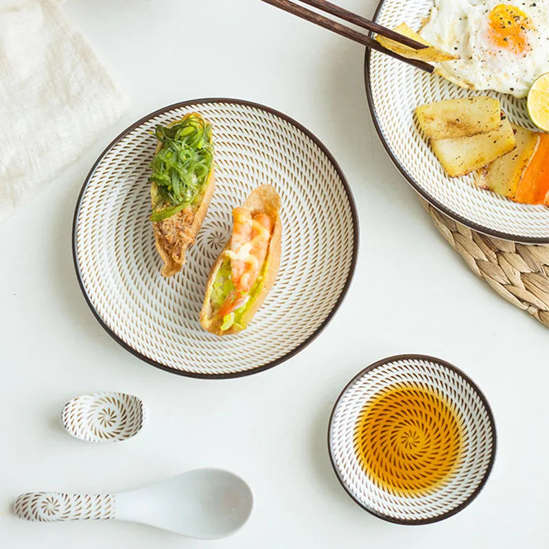 Decorbites™ Dinner Plates uncategorized / needs cleanup with nature-inspired artwork - product view 4