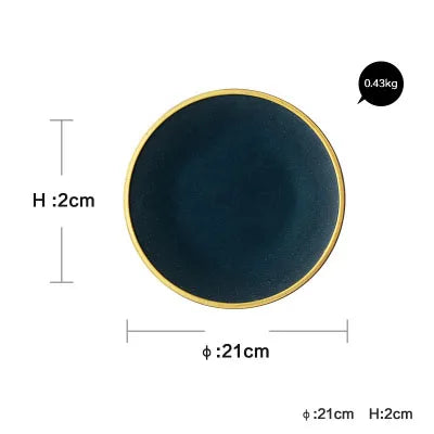 Decorbites™ Dinner Plate uncategorized / needs cleanup with nature-inspired artwork - product view 11
