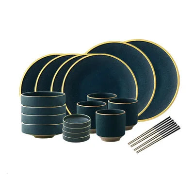 Decorbites™ Western Dinnerware Set uncategorized / needs cleanup with nature-inspired artwork - product view 7