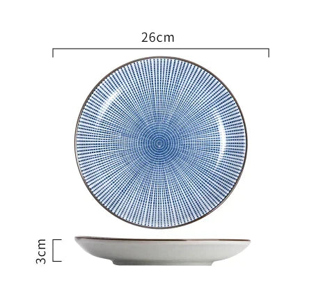 Decorbites™ Dinner Plates uncategorized / needs cleanup with nature-inspired artwork - product view 10