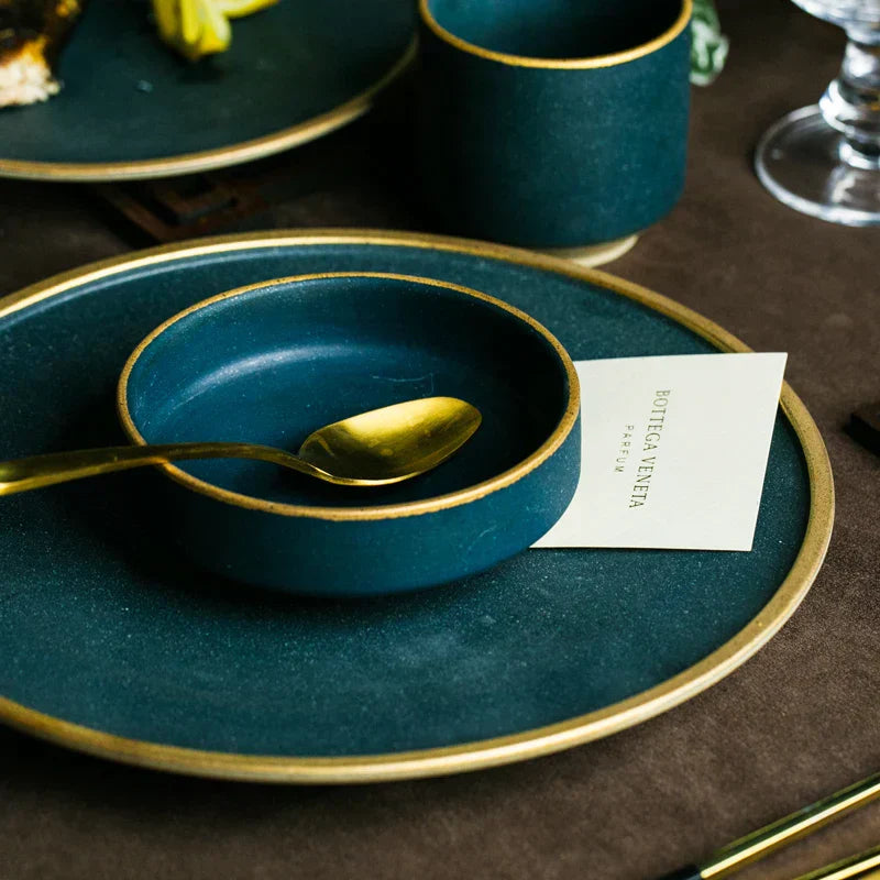 Decorbites™ Dinner Plate uncategorized / needs cleanup with nature-inspired artwork - product view 3