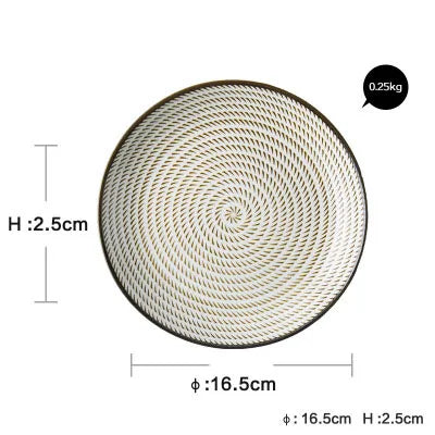Decorbites™ Dinner Plates uncategorized / needs cleanup with nature-inspired artwork - product view 15
