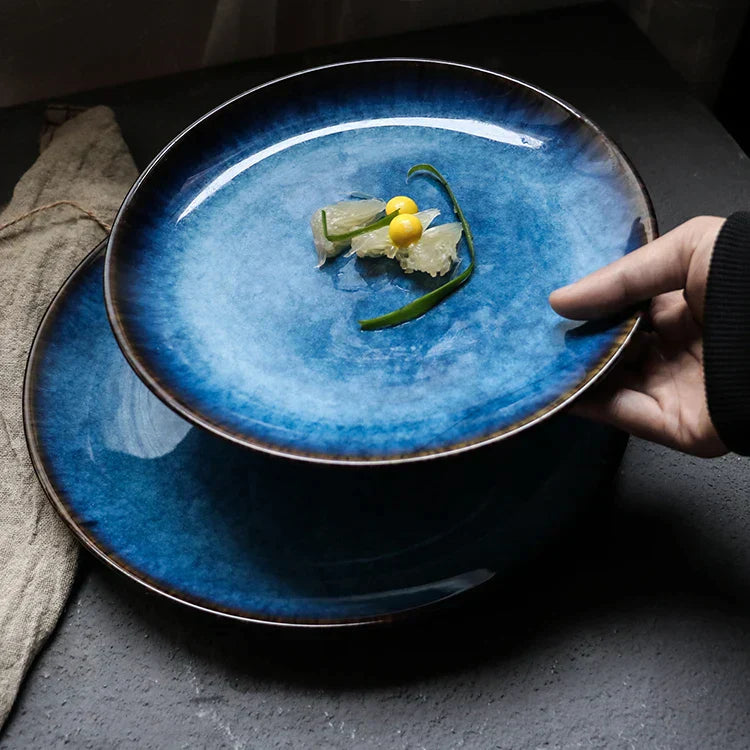 Decorbites™ Dinner Plate Set uncategorized / needs cleanup with nature-inspired artwork - product view 5