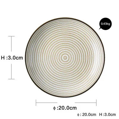 Decorbites™ Dinner Plates uncategorized / needs cleanup with nature-inspired artwork - product view 11