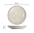Decorbites™ Dinner Plates uncategorized / needs cleanup with nature-inspired artwork - product view 7