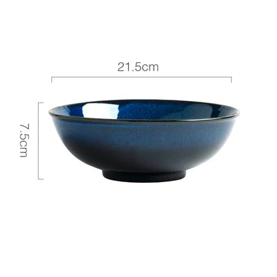 Decorbites™ Japanese Blue Tableware uncategorized / needs cleanup with nature-inspired artwork - product view 15