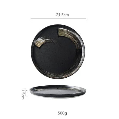 Decorbites™ Round Dinner Plate uncategorized / needs cleanup with nature-inspired artwork - product view 7