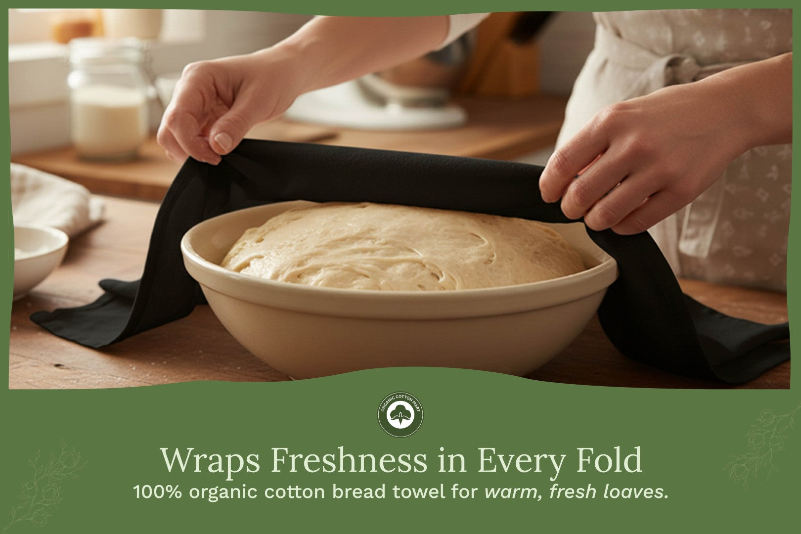 Flour Sack Kitchen Towels home decor with nature-inspired artwork - product view 12
