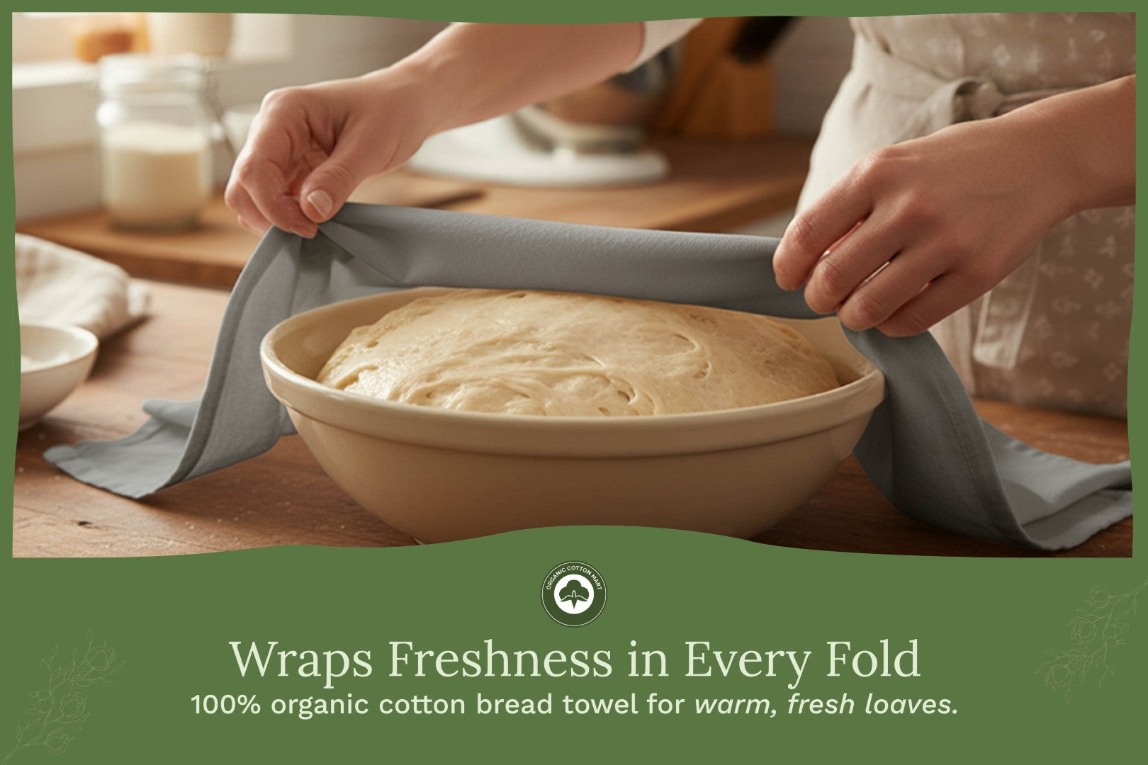 Flour Sack Kitchen Towels home decor with nature-inspired artwork - product view 19
