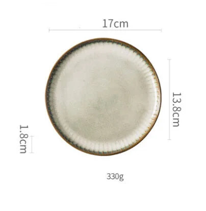 Decorbites™ Dessert Plate uncategorized / needs cleanup with nature-inspired artwork - product view 5