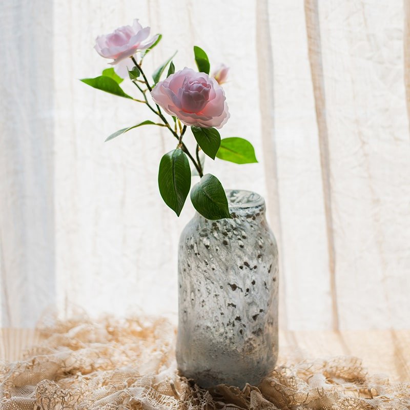 Artificial Gardenia Flower Stem, 22.4 Inches