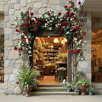 Artificial Rose Climbing Garland Set for Walls