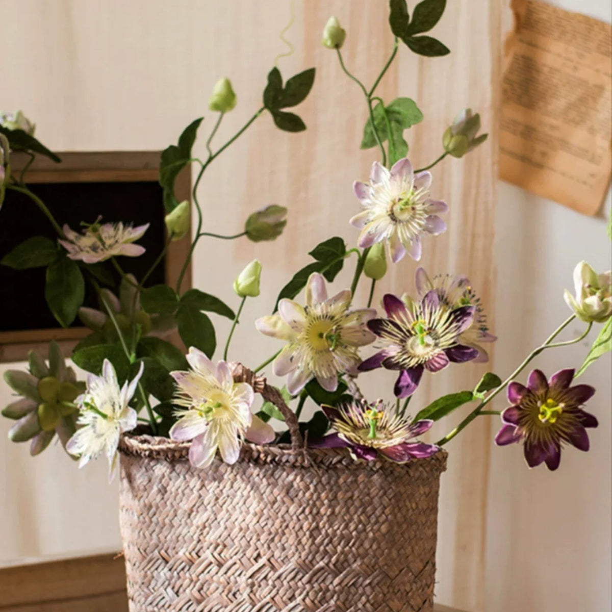 Artificial Wildflower Vine Stem, 33.46 Inches