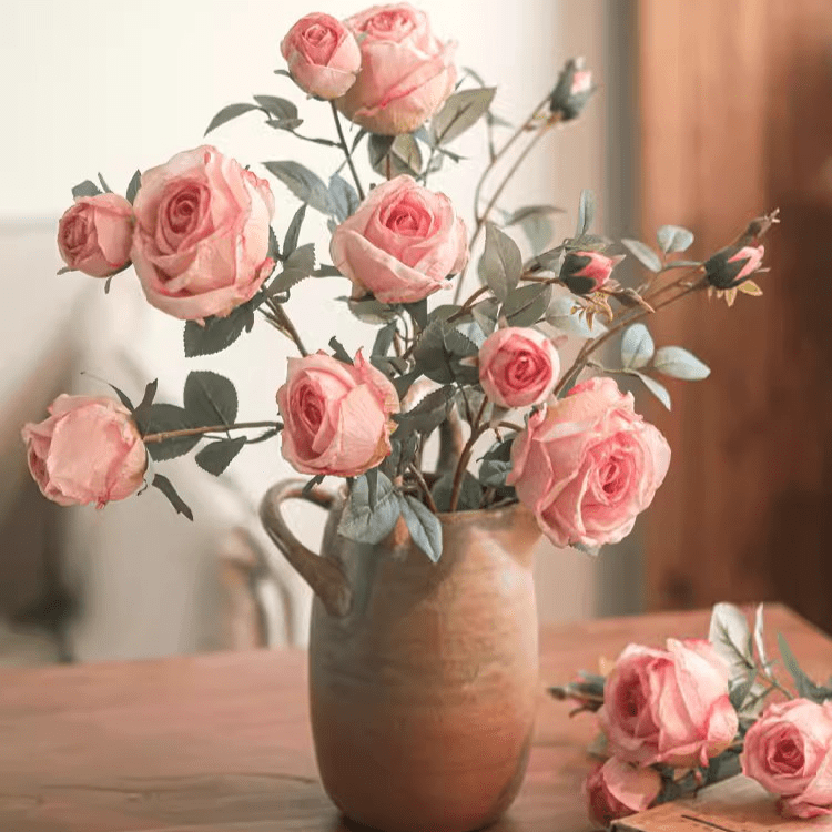 Miriya Artificial Rose Stem, 25.2 Inches
