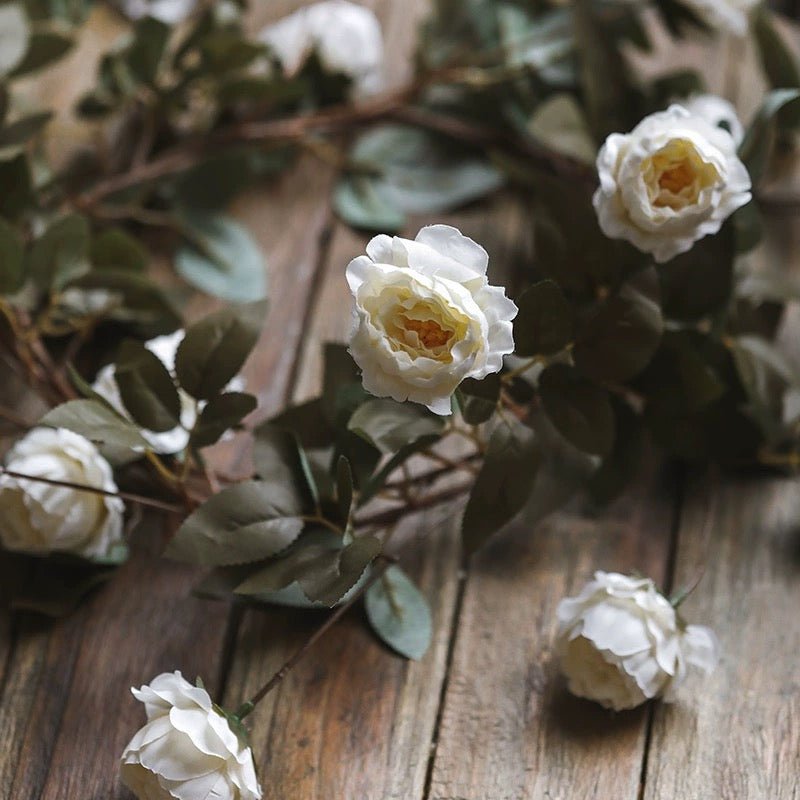 Artificial Peony Flower Vine, 65.3 Inches