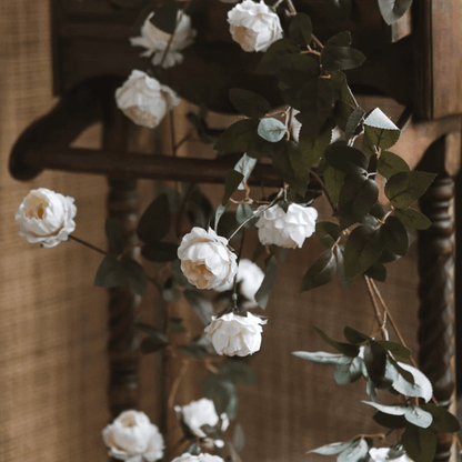 Artificial Peony Flower Vine, 65.3 Inches