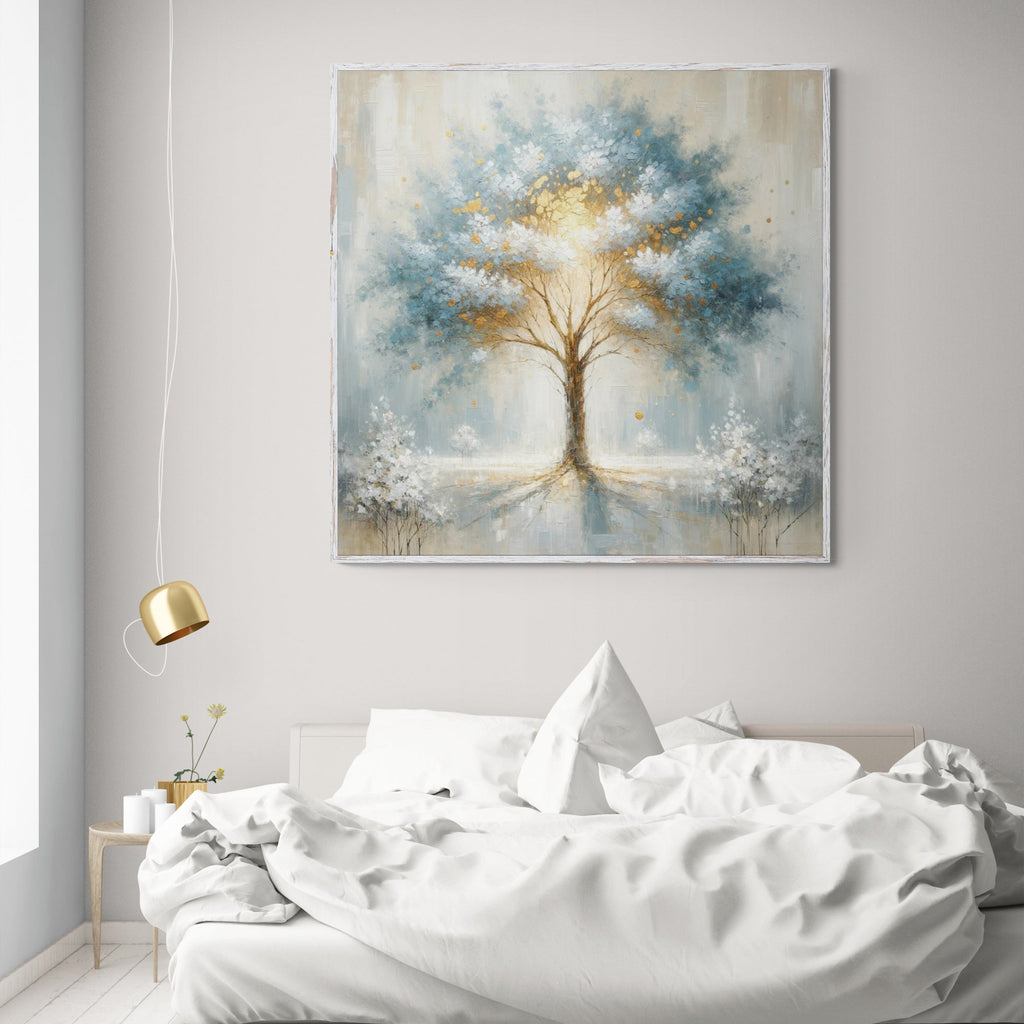 Canvas Print: Mystic Tree wall art with nature-inspired artwork - product view 2