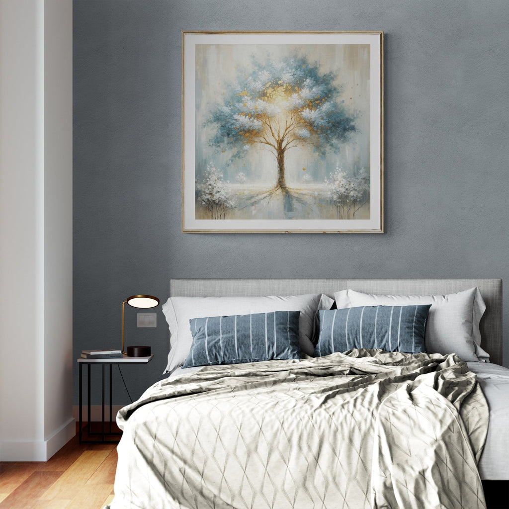 Canvas Print: Mystic Tree wall art with nature-inspired artwork - product view 3