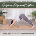 Ultimate Cork Yoga Essentials Kit yoga cork kit with nature-inspired artwork - product view 3