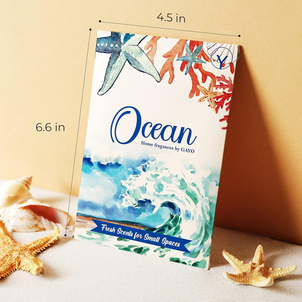 Ocean Breeze Scented Sachets home fragrance with nature-inspired artwork - product view 4