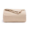Basket Weave Blanket home decor with nature-inspired artwork