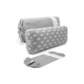 Organic Cotton Yoga Bolster Set with Carry Bag yoga bolster with nature-inspired artwork