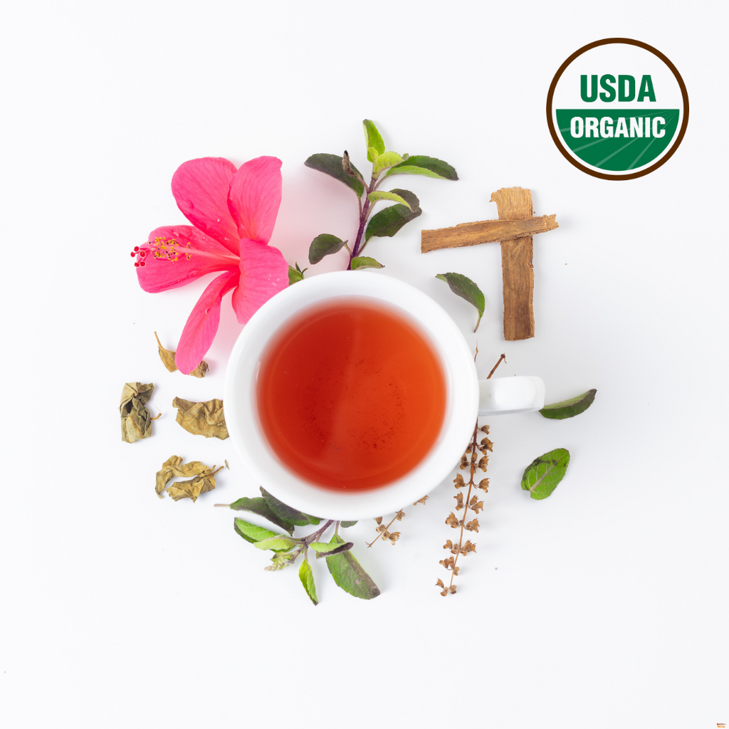 Control Sugar Delete tea & infusions with nature-inspired artwork