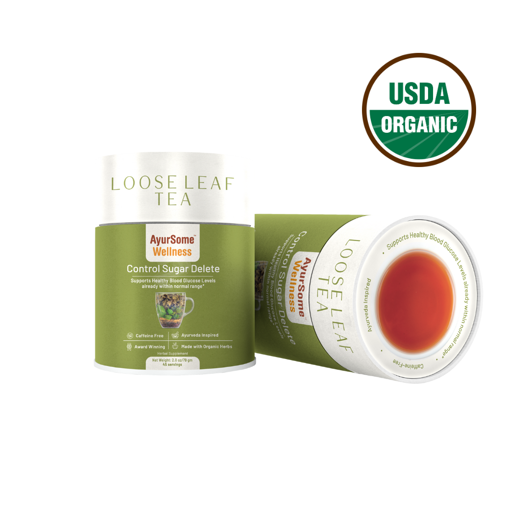 Control Sugar Delete tea & infusions with nature-inspired artwork - product view 3