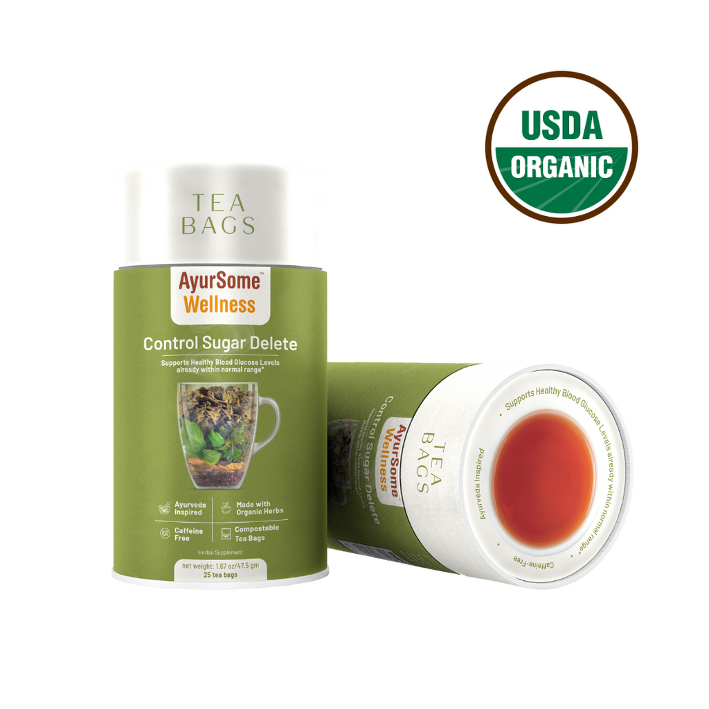 Control Sugar Delete tea & infusions with nature-inspired artwork - product view 2