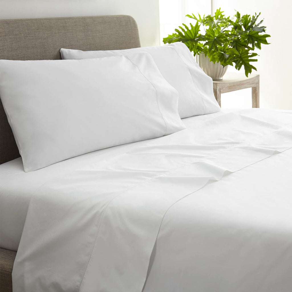 270 Tc Percale Sheet Sets – Limited Edition Picot Embroidery sheet set with nature-inspired artwork - product view 3