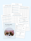 Pet Wellness journal with nature-inspired artwork