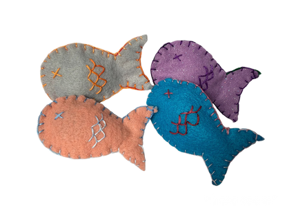 Organic Cat-Nip Fish Cat Toy