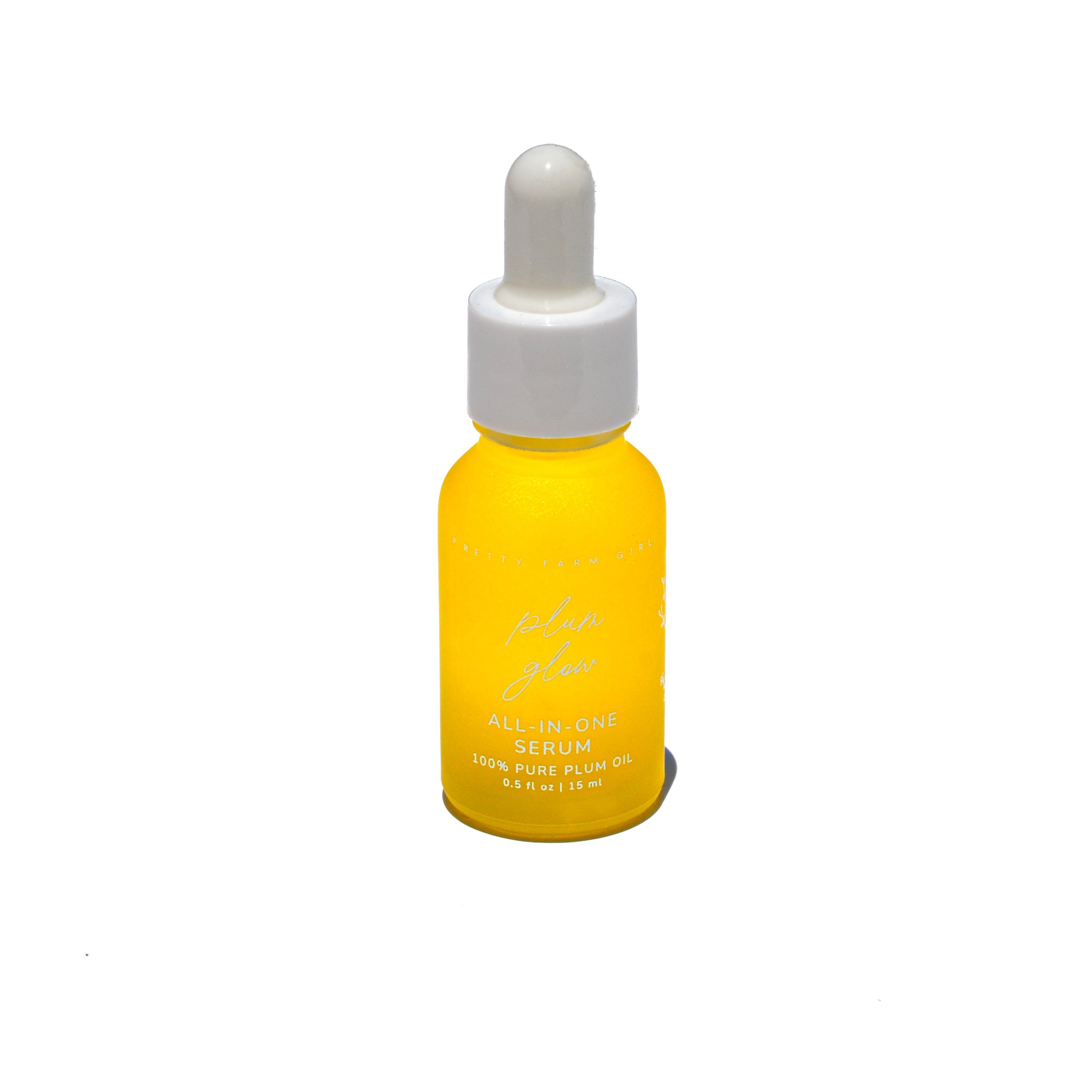 Plum Glow Multipurpose Face Serum face serum with nature-inspired artwork - product view 2