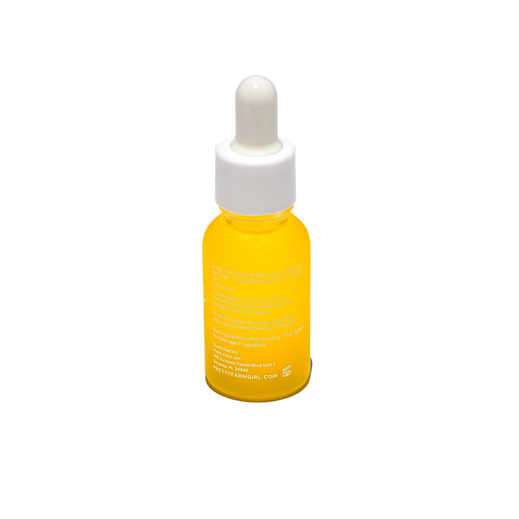 Plum Glow Multipurpose Face Serum face serum with nature-inspired artwork - product view 4
