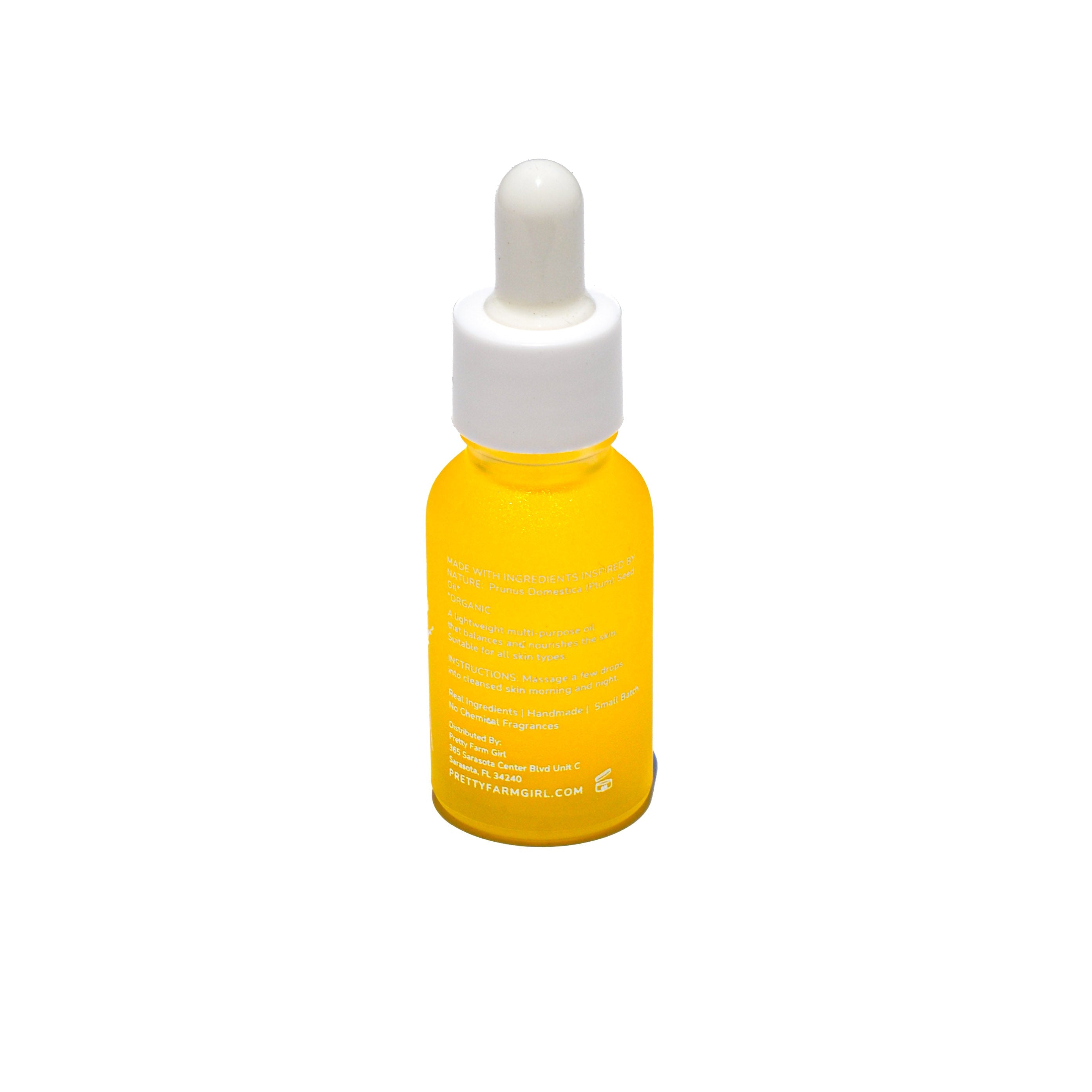 Plum Glow Multipurpose Face Serum face serum with nature-inspired artwork - product view 4
