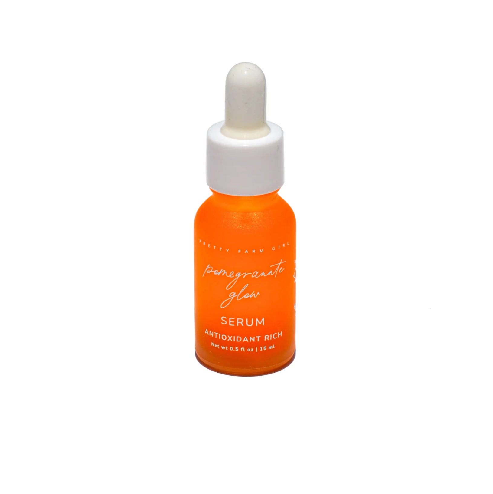 Pomegranate Glow Natural Skin Protecting Serum face serum with nature-inspired artwork - product view 6