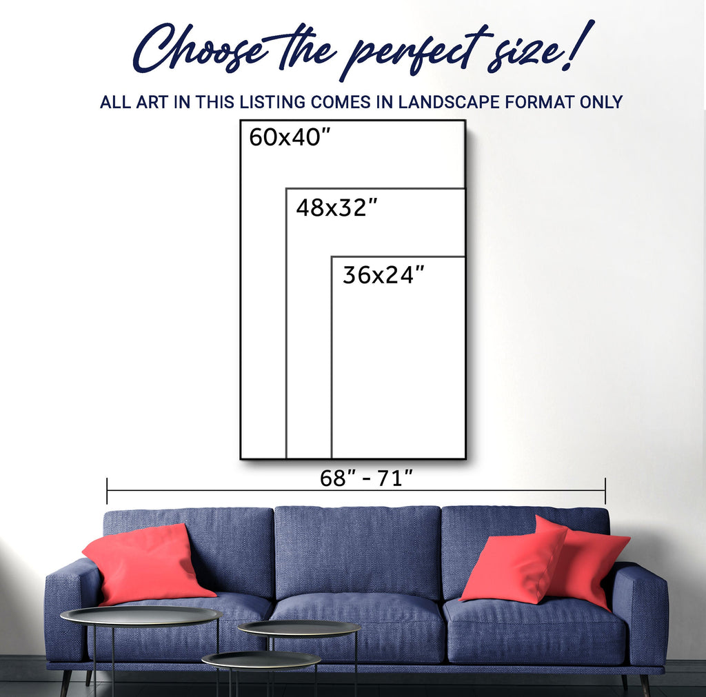 Cool Nature View wall art with nature-inspired artwork - product view 2