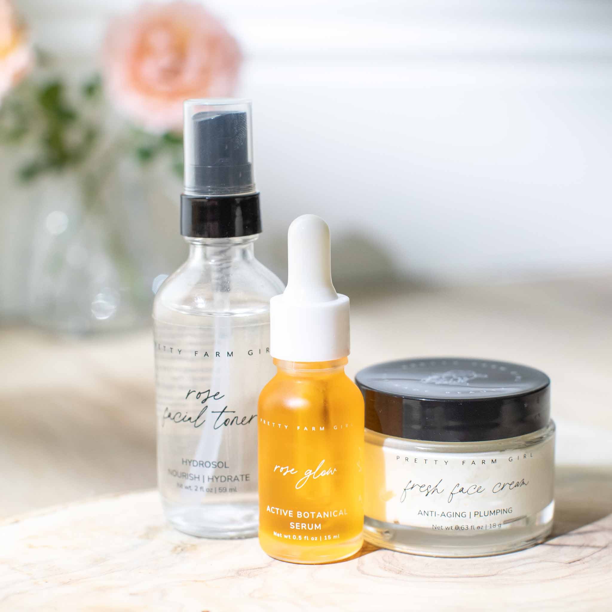 Radiance Glow Kit health & beauty with nature-inspired artwork