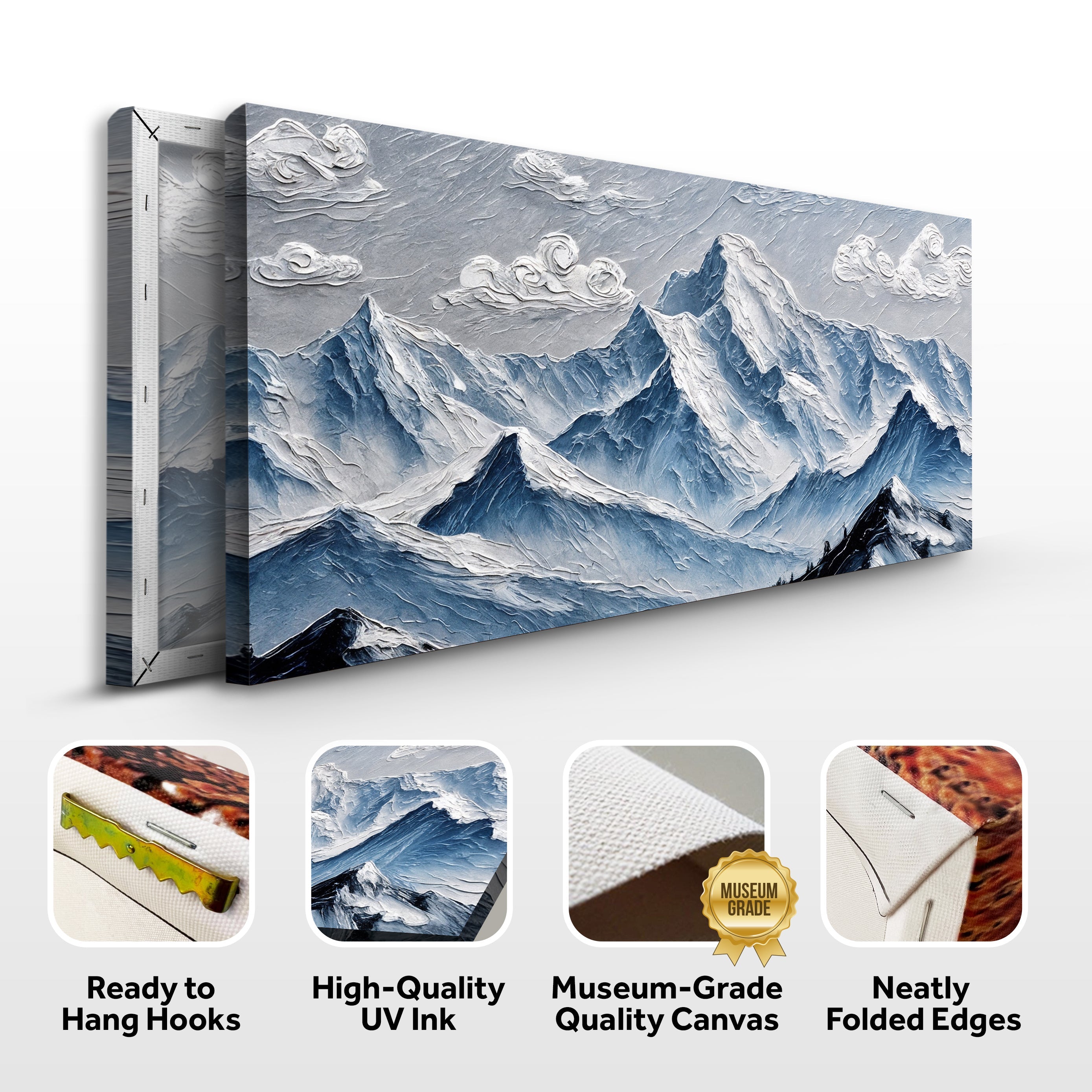 Mountain Minimalist wall art with nature-inspired artwork - product view 8