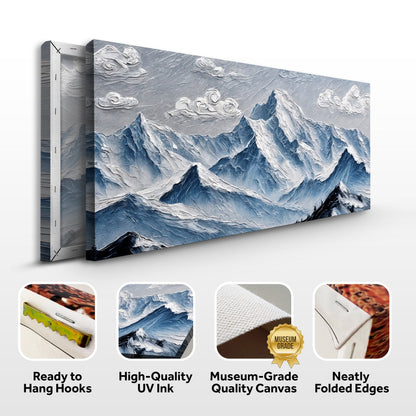 Mountain Minimalist wall art with nature-inspired artwork - product view 8