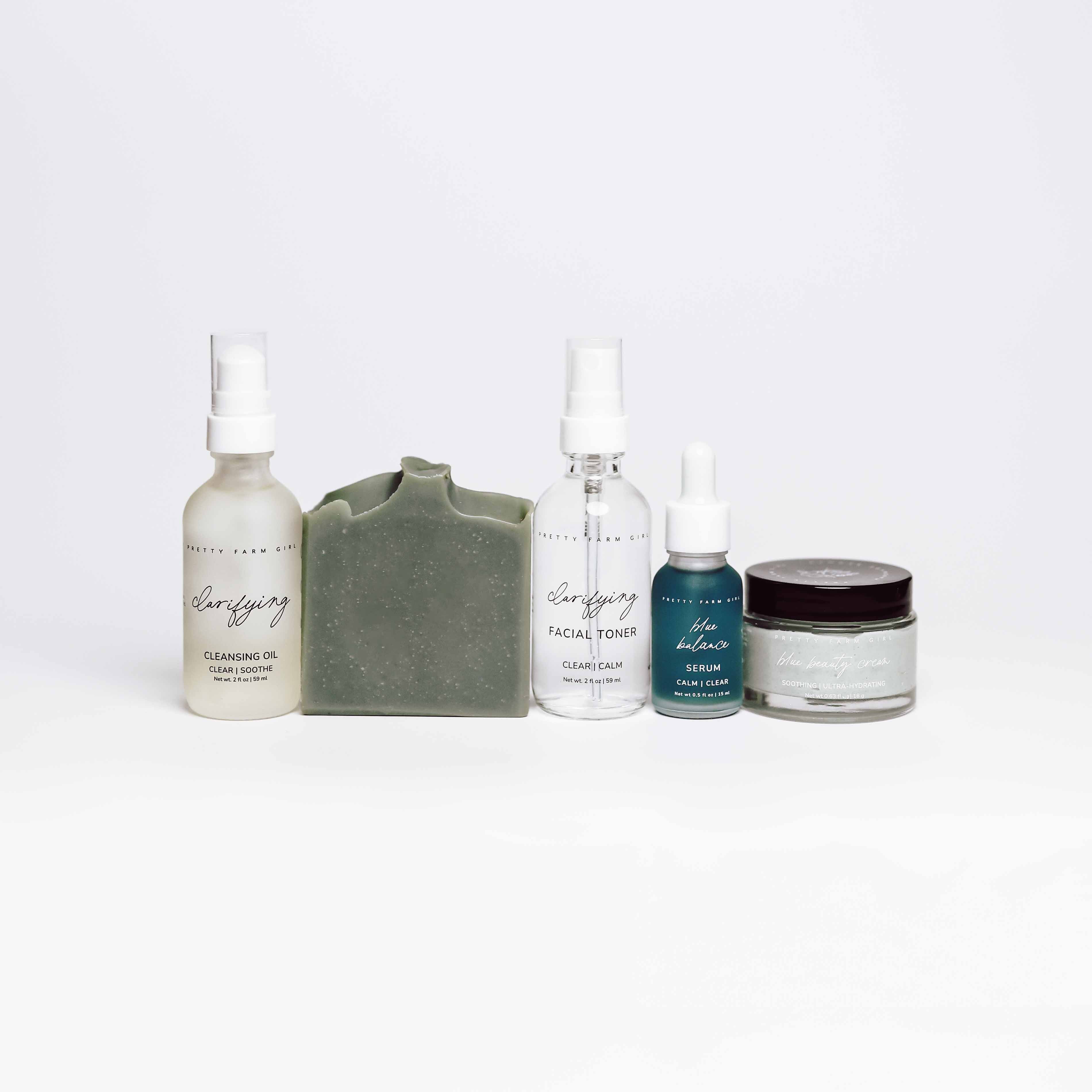 Skin Redness Skincare Routine Kit health & beauty with nature-inspired artwork