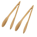 Decorbites™ Bamboo Kitchen Food Tongs uncategorized / needs cleanup with nature-inspired artwork - product view 5