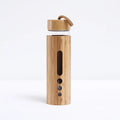 Decorbites™ Bamboo Shell Water Bottle Gym Drinkware Sports Drinking uncategorized / needs cleanup with nature-inspired artwork - product view 6