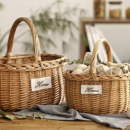 Orchard Willow Wicker Market Basket