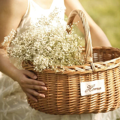 Orchard Willow Wicker Market Basket
